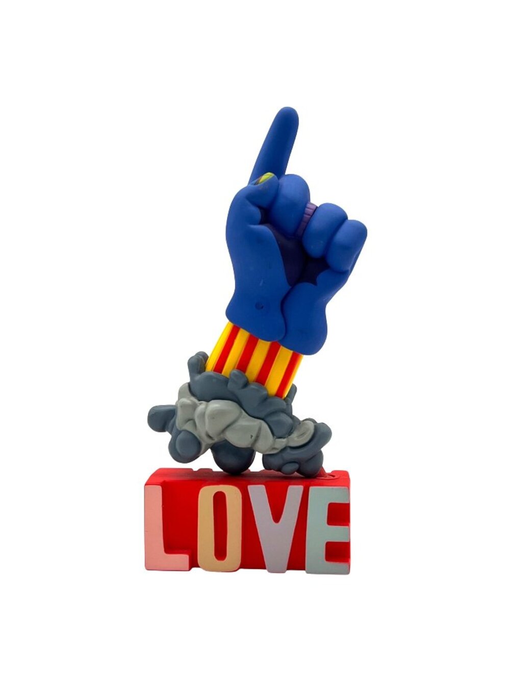 The Beatles Yellow Submarine Flying Love Glove 1999 McFarlane Toys Subafilms